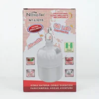BOMBILLO RECARGABLE 60W NANOTEC NT-L3215 (X100)