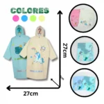 CAPA IMPERMEABLE INFANTIL NIÑO NIÑA JY-919