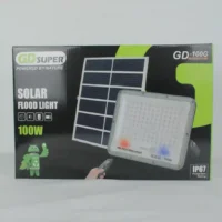LÁMPARA SOLAR GDSUPER GD-100G - Imagen 5