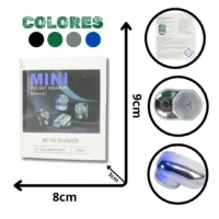 MÁQUINA DE AFEITAR MINI KE-54 (BOX X200)