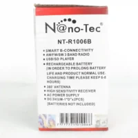 RADIO NANOTEC NT-R1006B (BOX X30) - Imagen 7