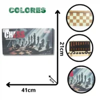 AJEDREZ IMANTADO CAJA DE LUJO MIC-7206