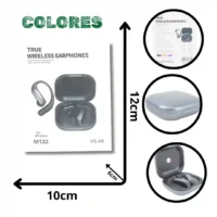 AUDÍFONOS BLUETOOTH M122 V5.49