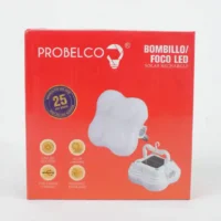 BOMBILLO LÁMPARA SOLAR RECARGABLE PROBELCO 100W GL-025-NL (48) - Imagen 6
