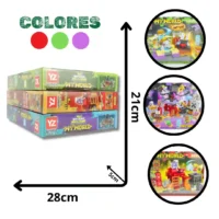 FICHAS PARA ARMAR MY WORLD FOX-2272 YX7238-4