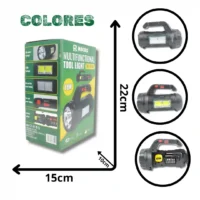 LINTERNA RECARGABLE MACAO 18W MC-7729G