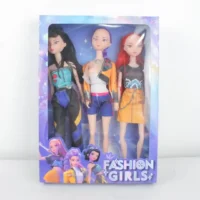 MUÑECA X3 ARTICULADA CON LUZ Y SONIDO MG57879 - Imagen 4