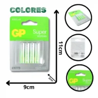 PILA SÚPER ALKALINE GP AAA X4 GP15AETA21-2GSBC4