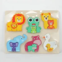 ROMPECABEZAS MADERA ANIMALES DN-074 - Imagen 2