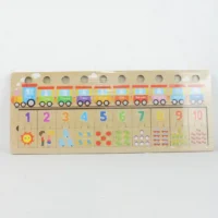 ROMPECABEZAS TREN EDUCATIVO MADERA MY-5 - Imagen 4