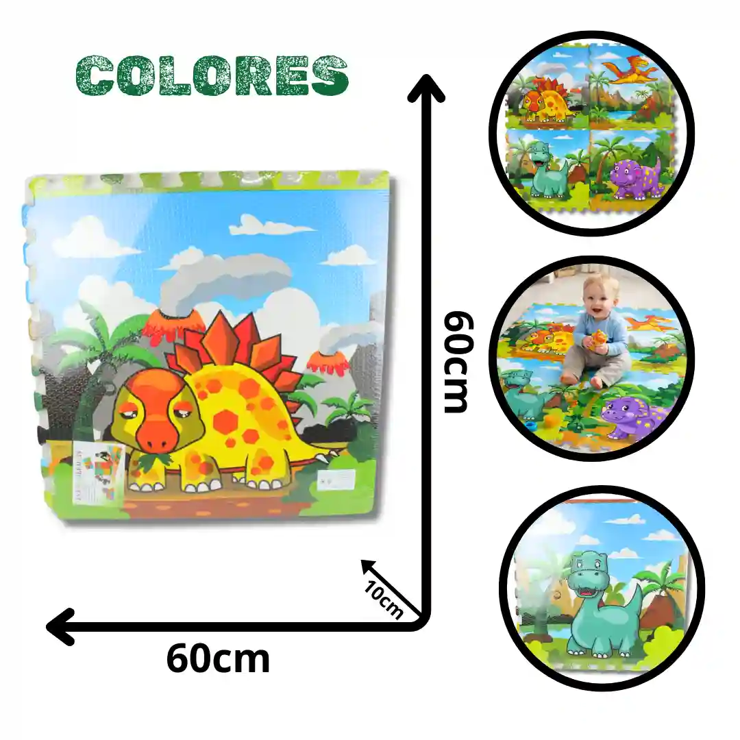 TAPETE INFANTIL 60X60-01 TAPETE INFANTIL 60X60 - Imagen 1