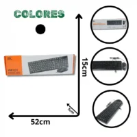 TECLADO DE COMPUTADOR CON MOUSE KM101