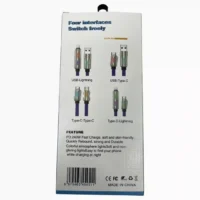 CABLE PARA CELULAR 2-IN-2 240W - Imagen 2