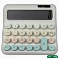 CALCULADORA COLORES PASTEL DS-3002 (BOX X80)