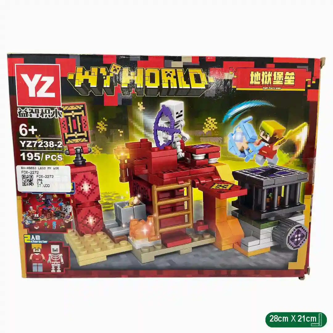 FICHAS PARA ARMAR MY WORLD FOX-2272 YX7238-4-01 FICHAS PARA ARMAR MY WORLD FOX-2272 YX7238-4 - Imagen 1