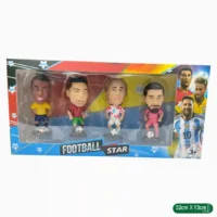 MUÑECO CABEZÓN CAJA X4 CZA2025