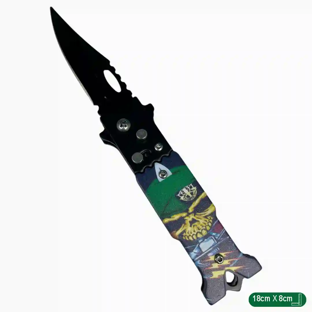 NAVAJA AUTOMÁTICA ESTAMPADA AK9092-01 NAVAJA AUTOMÁTICA ESTAMPADA AK9092 - Imagen 1