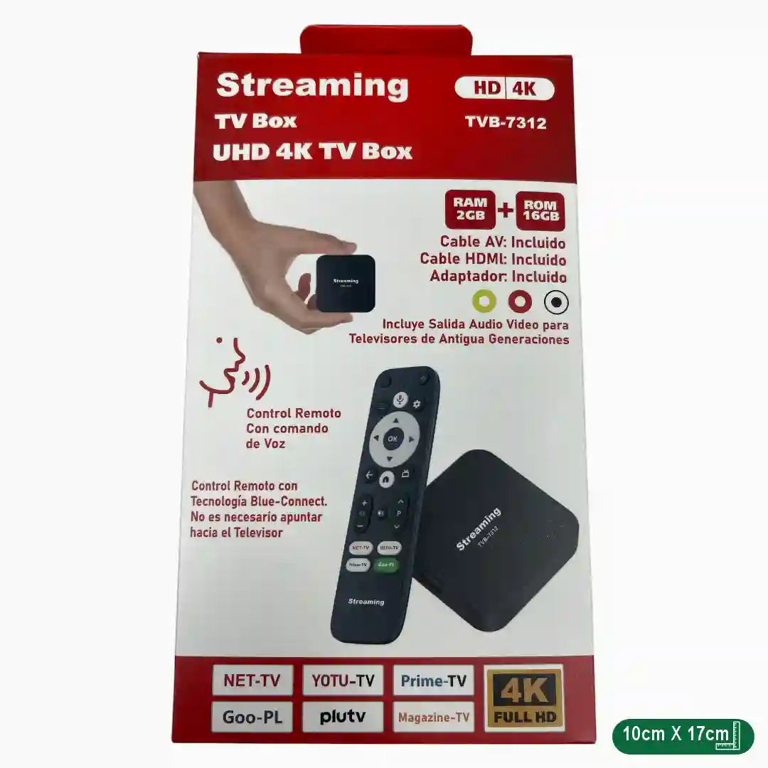 TV BOX NANOTEC TVB-7312 (BOX X40)-01 TV BOX NANOTEC TVB-7312 (BOX X40) - Imagen 1