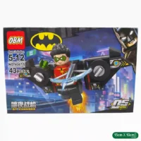 FICHAS PARA ARMAR BATMAN 9047 FOX-2306