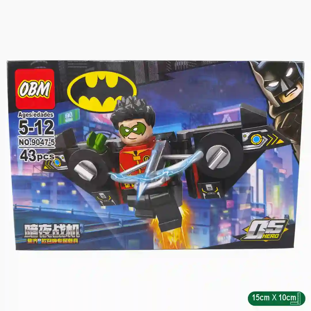 FICHAS PARA ARMAR BATMAN 9047 FOX-2306-01 FICHAS PARA ARMAR BATMAN 9047 FOX-2306 - Imagen 1