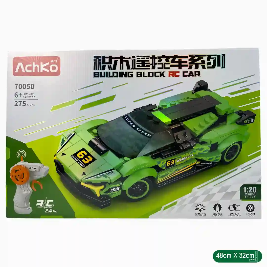 FICHAS PARA ARMAR CARRO ACHKO 70050-01 FICHAS PARA ARMAR CARRO ACHKO 70050 - Imagen 1