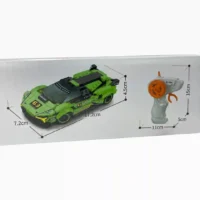 FICHAS PARA ARMAR CARRO ACHKO 70050 - Imagen 3