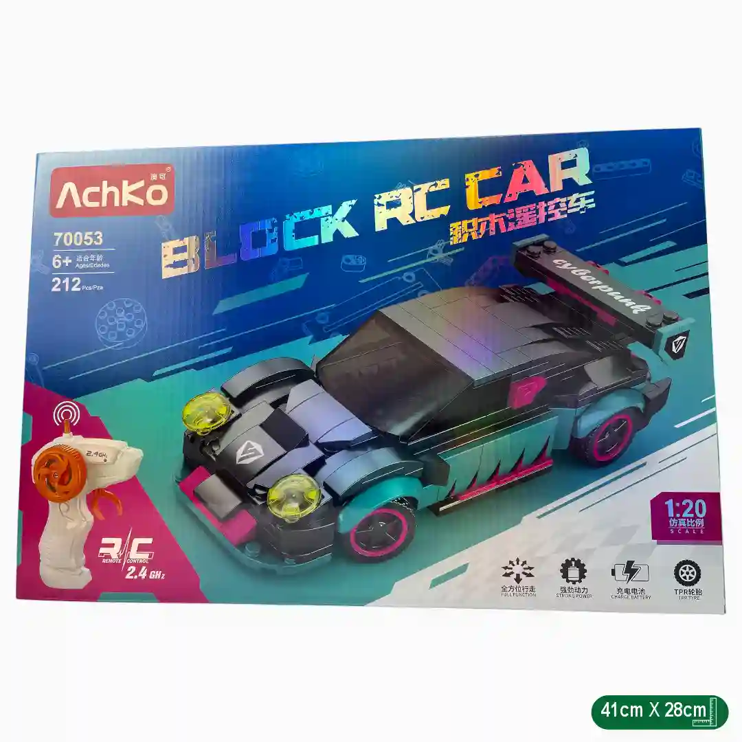 FICHAS PARA ARMAR CARRO ACHKO 70053-01 FICHAS PARA ARMAR CARRO ACHKO 70053 - Imagen 1