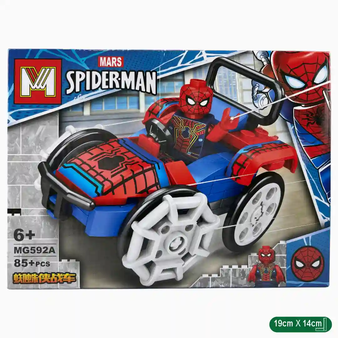 FICHAS PARA ARMAR SPIDERMAN MG592 FOX-2424-01 FICHAS PARA ARMAR SPIDERMAN MG592 FOX-2424 - Imagen 1