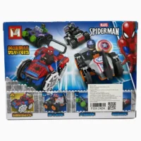 FICHAS PARA ARMAR SPIDERMAN MG592 FOX-2424 - Imagen 2