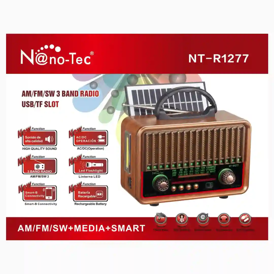 RADIO NANOTEC NT-R1277-01 RADIO NANOTEC NT-R1277 - Imagen 1