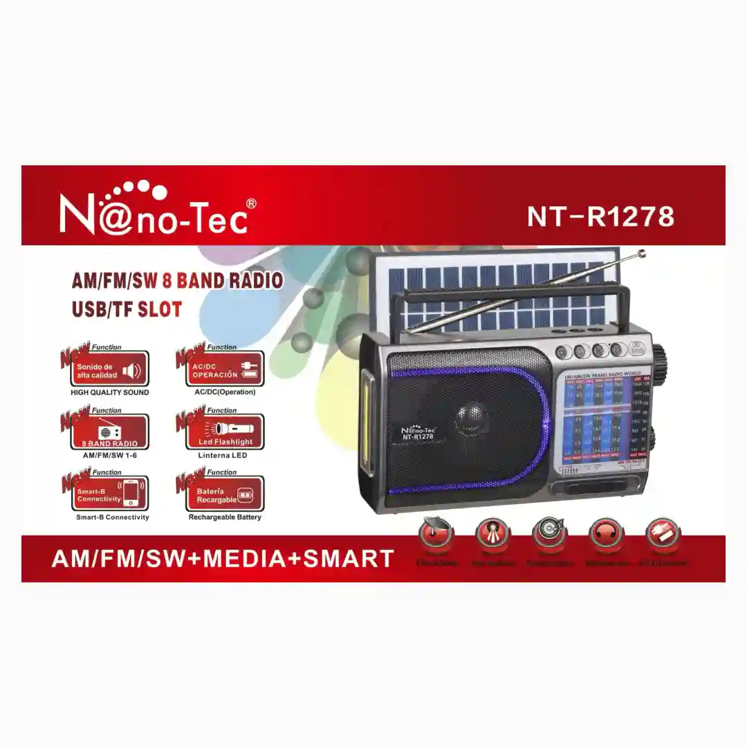 RADIO NANOTEC NT-R1278-01 RADIO NANOTEC NT-R1278 - Imagen 1