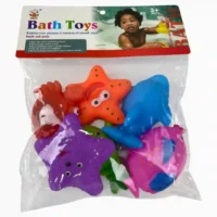 SET DE ANIMALES MARINOS CHILLONES X6 OSB9254C