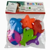 SET DE ANIMALES MARINOS CHILLONES X6 OSB9254C - Imagen 2