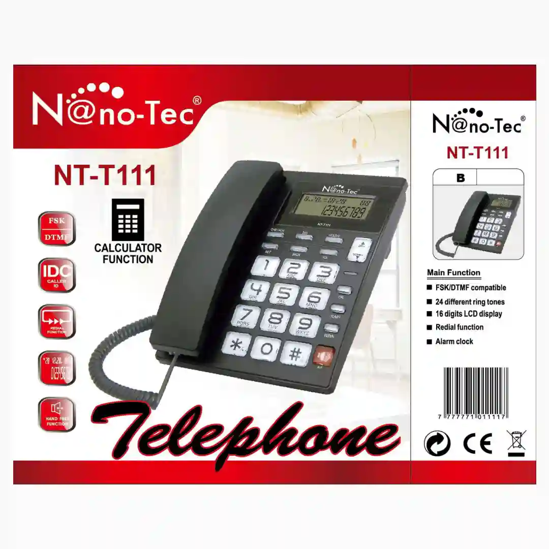 TELÉFONO NANOTEC NT-T111-01 TELÉFONO NANOTEC NT-T111 - Imagen 1