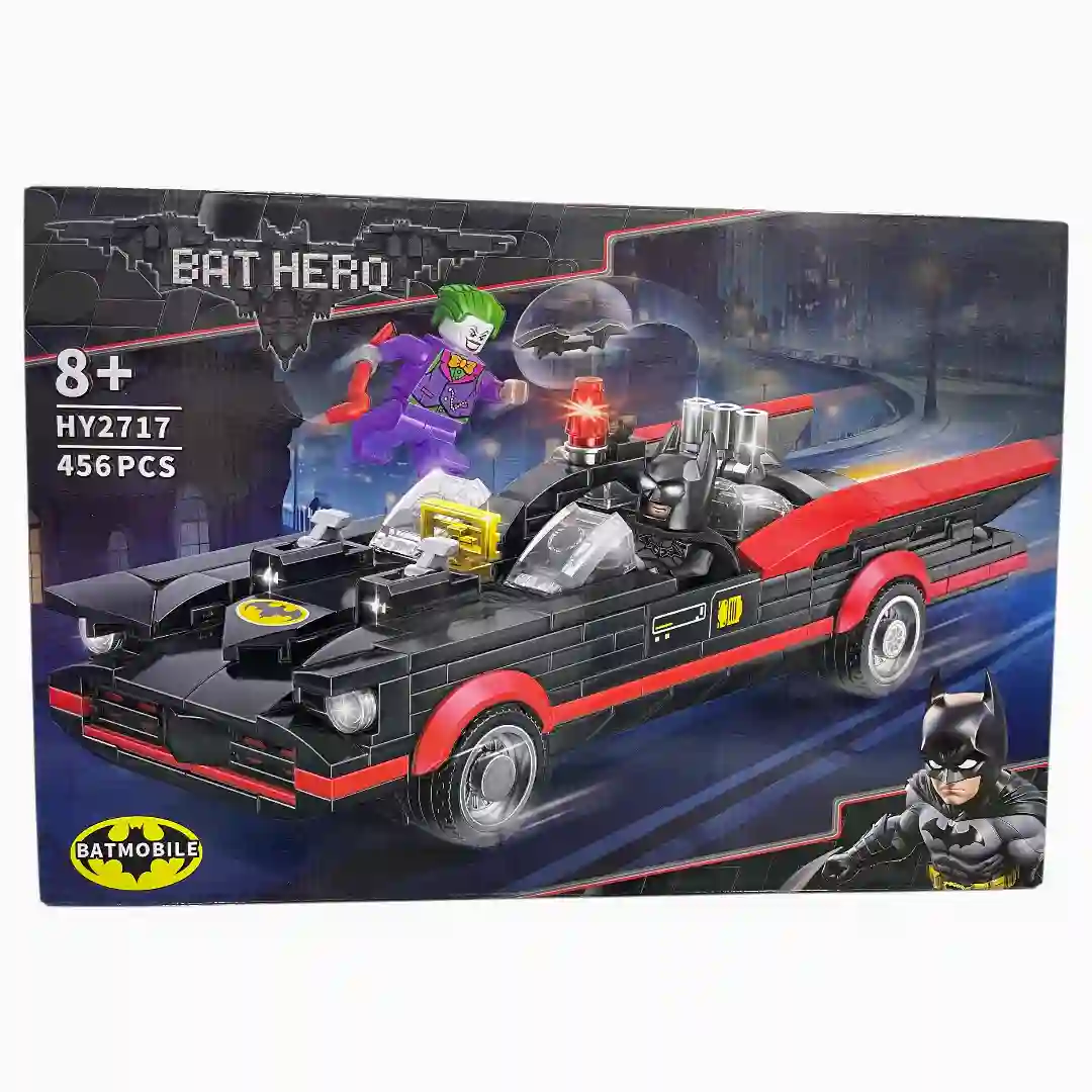 FICHAS PARA ARMAR BAT HEROE 456 PCS FOX-2312-01 FICHAS PARA ARMAR BAT HEROE 456 PCS FOX-2312 - Imagen 1