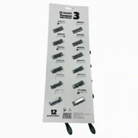 MÁQUINAS DE AFEITAR HOMBRE MACAO SET X12 LV-8717 - Imagen 2