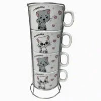 SET DE POCILLOS X4 SE7284