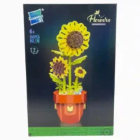 FICHAS PARA ARMAR MACETA DE GIRASOL 116 355 PCS FOX-2339
