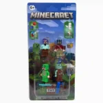 MINECRAFT EN BLISTER X4 PIEZAS MAGNEICAS FOX-2369