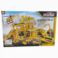 SET DE BOMBEROS CARROS METÁLICOS Y SONIDO 660-A66 (BOX X24) - Imagen 3