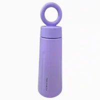 TERMO METÁLICO CON FLOR 450ML DK-3988