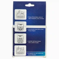 ADAPTADOR VIAJERO INTERNACIONAL GYNIPOT GY-009 - Imagen 2
