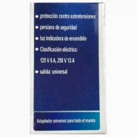 ADAPTADOR VIAJERO INTERNACIONAL GYNIPOT GY-009 - Imagen 3