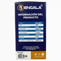 BOMBILLO BENGALA LED 12W BG12WLD - Imagen 3