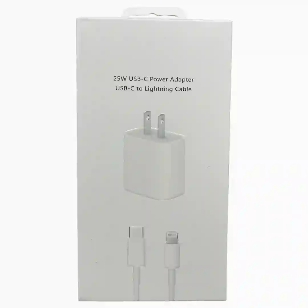 CARGADOR IPHONE 25W USB-C MHJA3AM A-01 CARGADOR IPHONE 25W USB-C MHJA3AM/A - Imagen 1