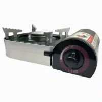 ESTUFA PORTÁTIL A GAS CAJA NEGRA 3X-5980 DAL1844 (BOX X6) - Imagen 3