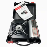 ESTUFA PORTÁTIL A GAS CAJA NEGRA 3X-5980 DAL1844 (BOX X6) - Imagen 5