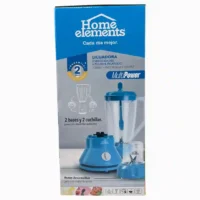 LICUADORA VIDRIO HOME ELEMENTS 500W HELVV500AT - Imagen 4