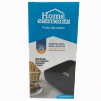 SANDUCHERA PARRILLA HOME ELEMENTS HESMG155N - Imagen 4