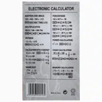 CALCULADORA KADIO KD-815 - Imagen 2